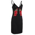 thumbnail image 1 of Floral Del Del Partido Del La Correa De Espagueti -cuello Del Floral Mujeres METRO Colco Vestido antideslizante, 1 of 8