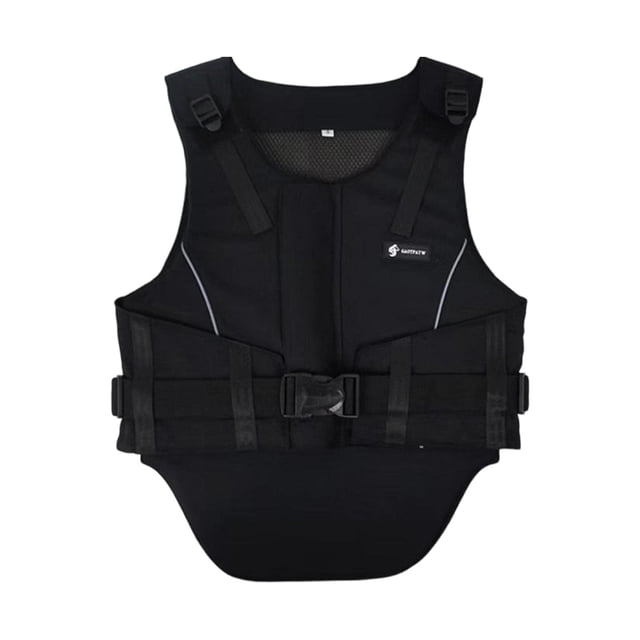guohui Comfortable, Padded Riding Vest, Professional Protection for Adults, Boys, Girls S