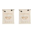 thumbnail image 1 of Food Storage Containers Beeswax Bread Bag Reusable Closure Bread Bags for Homemade Breads to Keep Fresh, 1 of 5