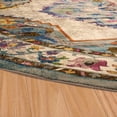 thumbnail image 3 of United Weavers Bodrum Kent Oriental Cerulean Woven Olefin/Polyester Area Rug or Runner Rug, 3 of 4
