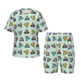 thumbnail image 1 of Balery Lighthouse Conjunto de Pijama Infantil de Manga Corta con Estampado – Ropa de Dormir de Algodón Suave-3X-Large, 1 of 6