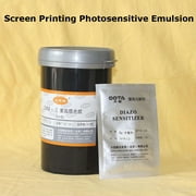 Techtongda Screen Printing Solvent Emulsion Screen Frame Coating Liquid 950g/2lb #008401