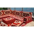 thumbnail image 2 of Corner Arabic Floor Seating, Diwan Sofa, Turkish Sofa Seating, Floor Cushion Seating, Sleeper Couch, Modular Sofa, Sectionals for Living Room, 2 of 5