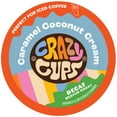 thumbnail image 2 of Crazy Cups Decaf Coconut Caramel Cream coffee pods, Medium Roast, 22 Count For Keurig K Cup Machines, 2 of 7