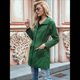 thumbnail image 4 of Chaqueta Impermeable Ligera para Mujer, con Capucha, Mangas Largas y Cremallera, para Actividades Al Aire Libre Verde Hierba XL, 4 of 9