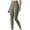 Green, variant on WMTBSRSW High Waist Leggings for Women Stretchy Seamless Workout Yoga Pants Solid Athletic Running Gym Fitness Active Pants