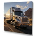 thumbnail image 2 of Designart "Iconic Route 66 Delivery Journey" Truck Wall Art Prints, 2 of 7
