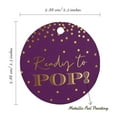 thumbnail image 6 of Inkdotpot Gold Foil Paper Hang Tags Ready To Pop Baby Shower Favor Tags 50 Pieces, 6 of 7