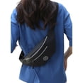 thumbnail image 4 of Faithtur Unisex Waist Bag, Letters Printed Pattern Water Repellent Fanny Pack, 4 of 9