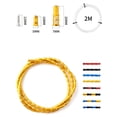 thumbnail image 4 of Bingirl 1.1m Bike Brake Shift Brake Line Protection Cable Housing Set Shift Kit Aluminum Alloy For Mountain Road Folding Bicycle, 4 of 9