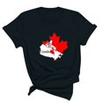 thumbnail image 3 of FAIWAD T-Shirt d'Été pour Femmes de la Fête du Canada, Léger, à Manches Courtes, Col Rond, T-Shirts Hauts, Imprimé Graphique, Blouses de Détente Basiques, 3 of 3