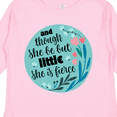 thumbnail image 4 of Inktastic Shakespeare She Is Fierce Quote Girls Long Sleeve Toddler T-Shirt, 4 of 5