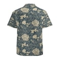 thumbnail image 3 of High Quality Hawaiian Shirts for Men Short Sleeve Aloha Beach Shirt Floral Summer Casual Button Down Shirts Blouses Q7TQXQ, 3 of 7