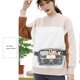 thumbnail image 3 of Riñonera Con Bandolera para Mujer Bolso Transparente para El Pecho Bolsos Informales (azul Claro), 3 of 6