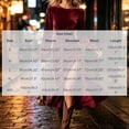 thumbnail image 3 of Hueook Prom Dresses for Women Velvet V Neck Long Sleeve Slit Long Evening Gown Dress Wine XL, 3 of 8