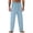 BU2, variant on OSOLU Solid Color Men's Cozy Summer Pants Loose Fit Comfortable Everyday Trousers Breathable Lightweight Long Pants For Daily Wear Leisure Activities Bottoms