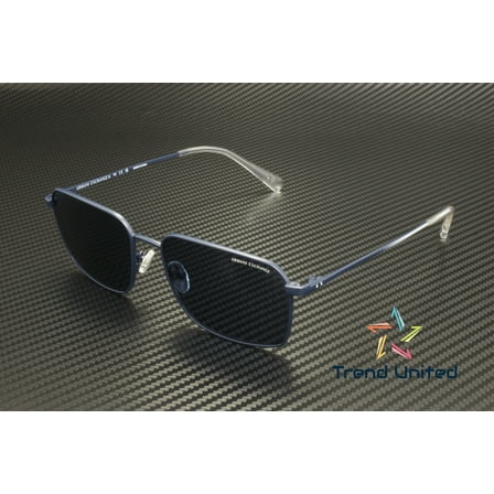 ARMANI EXCHANGE AX2053S 609980 Matte Blue Dark Blue 57 mm Men's Sunglasses
