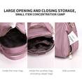 thumbnail image 4 of Mochila de nailon para mujer, ligera, ligera para el ocio diario (rosa), 4 of 6