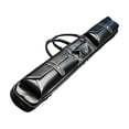 thumbnail image 1 of QualitChoice Étui de Rangement pour Queue de Billard Snooker Marron Noir 83x13cm, 1 of 6
