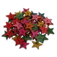 thumbnail image 2 of 50 Piezas De Formas Mixtas De Estrellas Botones De 2 Agujeros Para Artesanías De Scrapbooking, 2 of 7