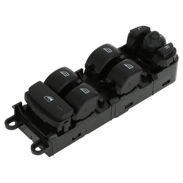 Interruptor de ventana eléctrica Unique Bargains No.AH2214540AC para el lado del conductor delantero izquierdo para Land Rover LR2 LR4 Range Rover Negro