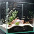 thumbnail image 5 of BingTong Aquarium Underground Viewing Tunnel Cave | Natural Curved Gravel Hideout for Fish & Shrimp | Fish Tank Decoration For Catfish Shrimp Reduce Aquatic Pet B-Black, 5 of 6