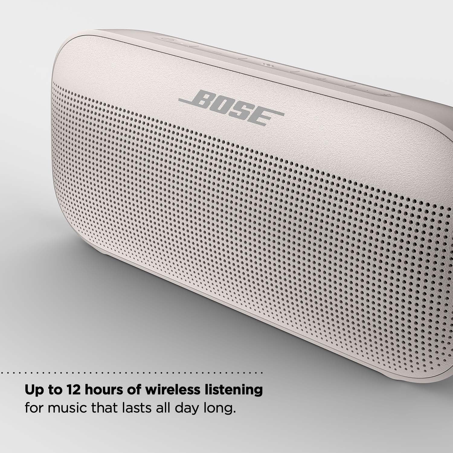.com: Bose SoundLink Flex Bluetooth Portable Speaker, Wireless  Waterproof Speaker for Outdoor Travel - Whi…