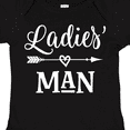 thumbnail image 4 of Inktastic Valentine Boys Ladies Man Boys Baby Bodysuit, 4 of 5