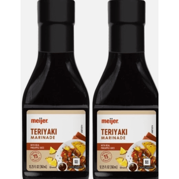 Teriyaki Marinade 2 Bottles 12.25 Oz