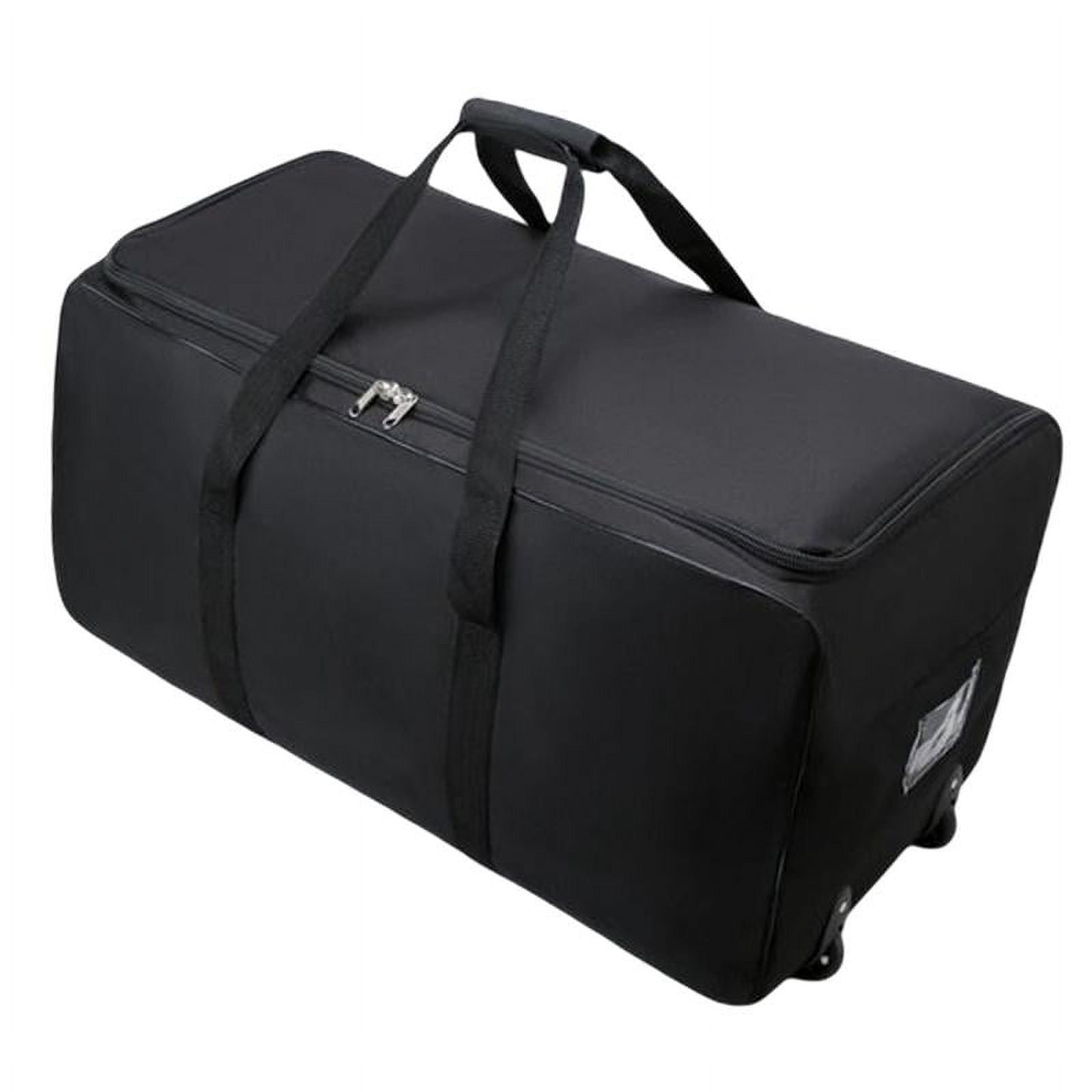 Rolling Duffle Bag with Wheel with Zipper Sturdy for Comforters Cloakroom Holiday