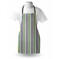 thumbnail image 3 of Chevron Apron Colorful Composition with Herringbone Zigzags Hand Drawn Geometric Illustration, Unisex Kitchen Bib Apron with Adjustable Neck for Cooking Baking Gardening, Multicolor, by Ambesonne, 3 of 3