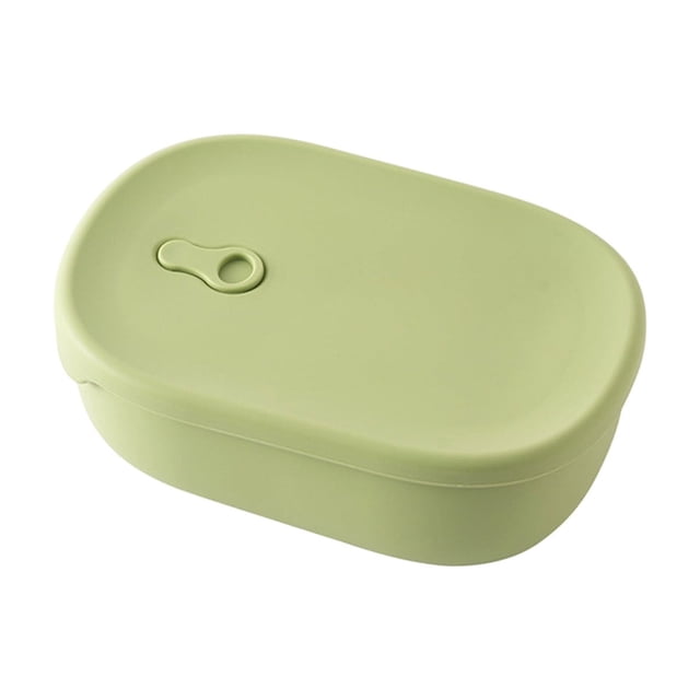 fheaev Boîte à Lunch en Silicone Alimentaire 1000ml Évent Micro-Ondes Résistant à la Chaleur