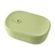 thumbnail image 2 of Fiambrera de silicona apta para alimentos de 1000 ml - Apto para microondas hasta 210 °C - Tapa hermética - Recipiente reutilizable resistente al calor - Apto para lavavajillas - Caja portáti, 2 of 5