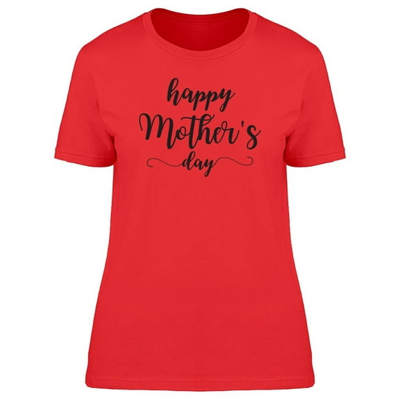 Mothers Day Curved Art Tee Women's -Image by Shutterstock