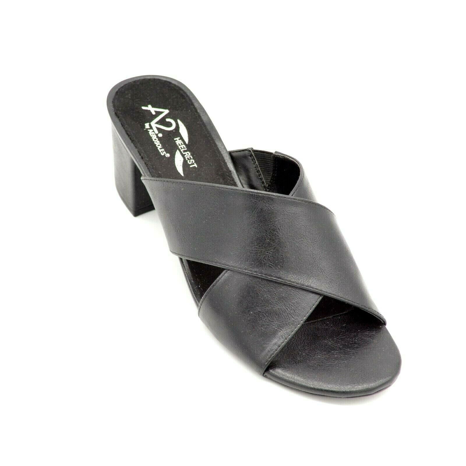 Aerosoles - Aerosoles A2 Women's Midday Slide Sandal (10.5, Black ...