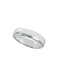 thumbnail image 4 of High Polish Wedding Ring .925 Sterling Silver 4mm Band Jewelry Female Male Unisex Size 13, 4 of 4
