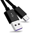 thumbnail image 1 of spellwife USB Type C Cable Replacement for Huawei Mate 9 Mobile Phone Fast Charging Wire Line 5A USB C Data Cord, 1 of 3