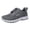 Grey, variant on NOKIO Men's Knit Sneakers Breathable Wide Width Summer Sport Shoe Lightweight Comfortable Road Running Shoes Anti-S๐
ip La๐ผe Up Training Shoes Soft Sole Hiking Shoes for Back to College