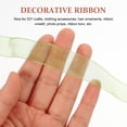 thumbnail image 4 of 1 Roll of Chiffon Ribbon Pacakage Ribbon Present Decor Gift Wrapping Ribbon Crafted Ribbon, 4 of 9