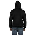 thumbnail image 2 of The Fruit of the Loom Adult 12 oz Supercotton Pullover Hood - BLACK - M, 2 of 4