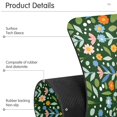 thumbnail image 4 of Yayeee Faucet Mat for Kitchen Sink 14.7" Diatomite Long Splash Guard Pad, Flourish Flowers Pattern, 4 of 7