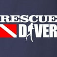 thumbnail image 3 of CafePress - Rescue Diver 3 (Blk) Long Sleeve T Shirt - Long Sleeve Dark T-Shirt, 3 of 4