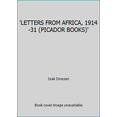 thumbnail image 1 of Pre-Owned 'LETTERS FROM AFRICA, 1914-31 (PICADOR BOOKS)' (Paperback) 033026866X 9780330268660, 1 of 1