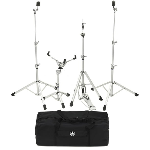 Paquete Crosstown Yamaha Lightweight Premium HW-3 de 4 piezas, herrajes imprescindibles para todo baterista que dé conciertos