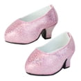thumbnail image 3 of Sophia's Sparkly Pink Platform High Heels for 18" Dolls, 3 of 4