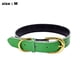 thumbnail image 2 of Collar de cuero enrollado para perro, collar de cuerda redondo duradero, adecuado para perros pequeños y medianos., 2 of 5