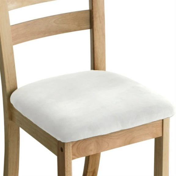 High Stretch Soft Velvet Dining Room Upholstered Chair Cushion Covers Chair Seat Slipcovers With Washable Furniture