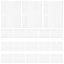 100 Pcs Price Holder Sign Display Stand Displays Holders Shelf Transparent