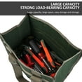 thumbnail image 2 of Labymos Heavy-Duty Green Canvas Tool Storage Bag with Reinforced Handles, Spacious Design for Various Tools, Model 084-6, Durable and Scratch-Resistant, 2 of 7