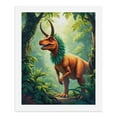 thumbnail image 5 of Paint by Numbers Kit for Adults, Dinosaur Forest Portrait Creature Paint by Numbers, Easy Paint by Numbers Kit for Adults Beginner, DIY Adult Paint by Number Kits on Canvas, Home Decor, 5 of 7
